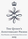 Logo: The Queen's Anniversary Prizes - For Higher and Further Eduction 2015